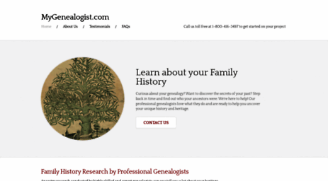 mygenealogist.com
