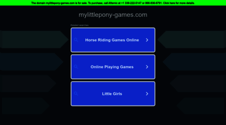 mylittlepony-games.com