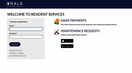 Visit Mynals.com - Login to RentCafe Resident Services to manage ...