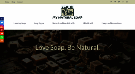 mynaturalsoap.com