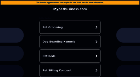 mypetbusiness.com