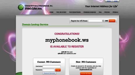 myphonebook.ws
