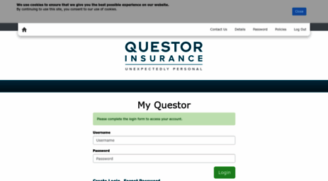 myquestor.questor-insurance.co.uk