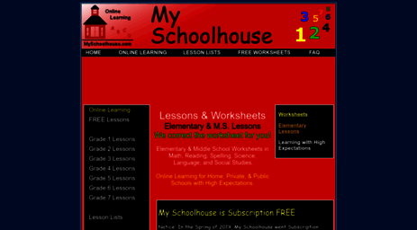 myschoolhouse.com