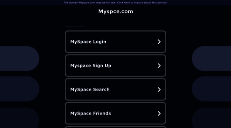 myspce.com