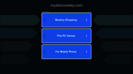 mystercrowley.com