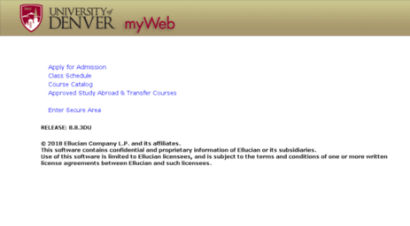 myweb.du.edu