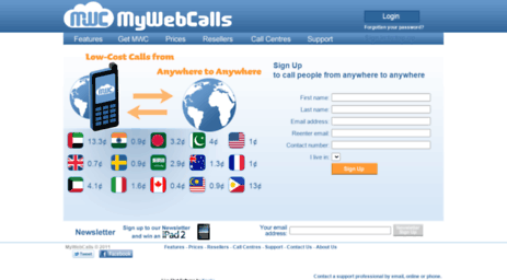 mywebcalls.com