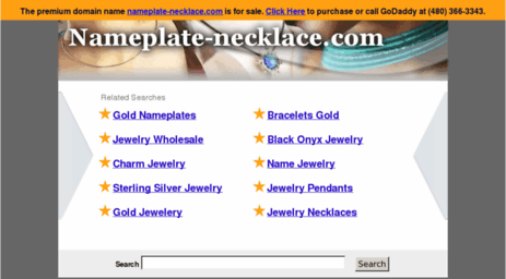 nameplate-necklace.com