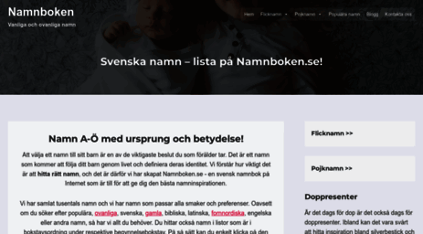 namnboken.se