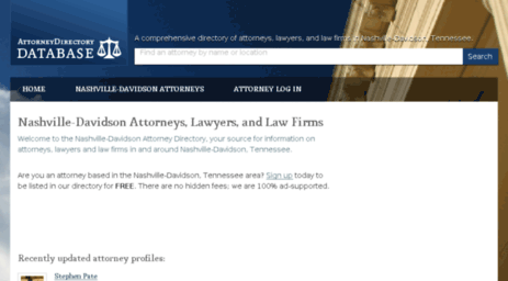 nashville-davidson.attorneydirectorydb.org