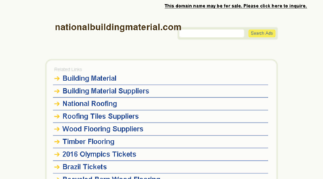 nationalbuildingmaterial.com