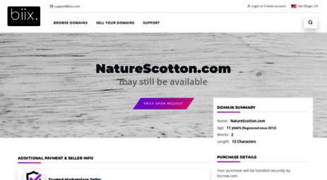 naturescotton.com