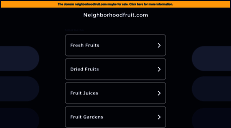 neighborhoodfruit.com