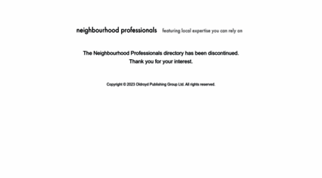 neighbourhoodprofessionals.co.uk