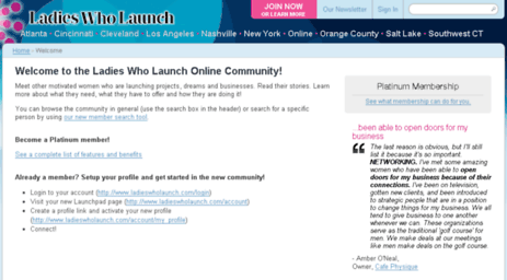 network.ladieswholaunch.com