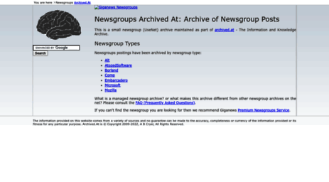 newsgroups.archived.at