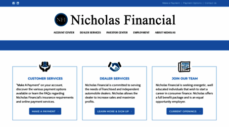 nicholasfinancial.com