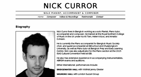 nickcurror.co.uk