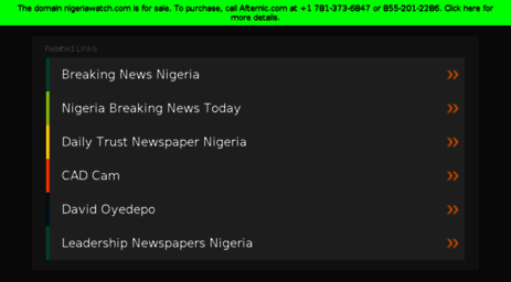 nigeriawatch.com