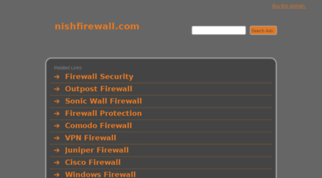 nishfirewall.com