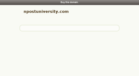 npostuniversity.com