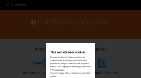 nutrition4cancer.com