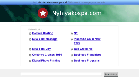 nyhiyakospa.com