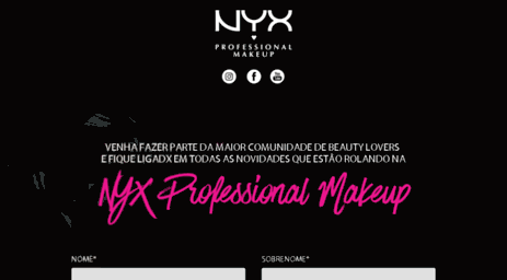 nyxcosmeticos.com.br