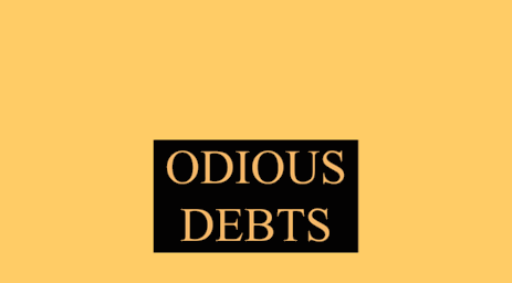 odiousdebts.org
