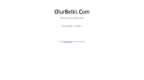 olurbelki.com