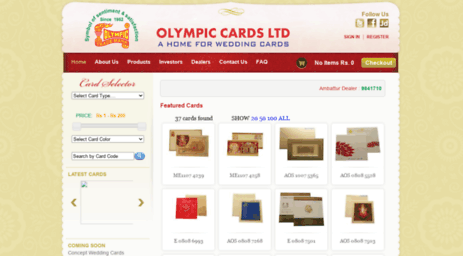 olympicweddingcards.com