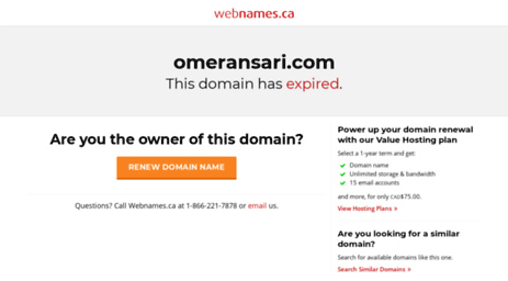 omeransari.com