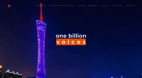 onebillionvoices.de
