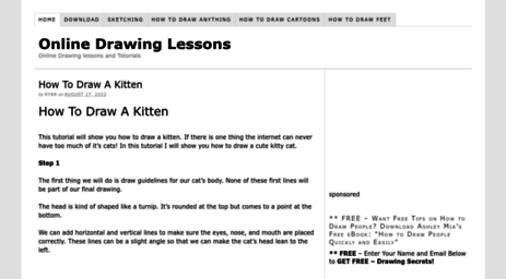 online-drawinglessons.com