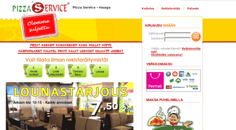 online.pizzaservice.fi