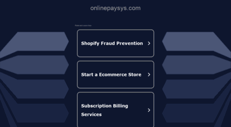 onlinepaysys.com