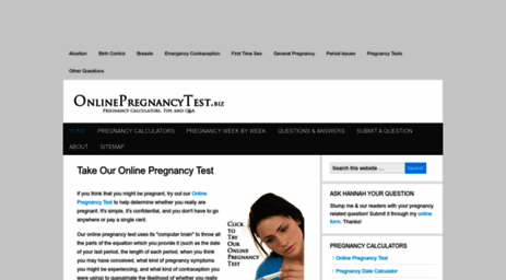 onlinepregnancytest.biz