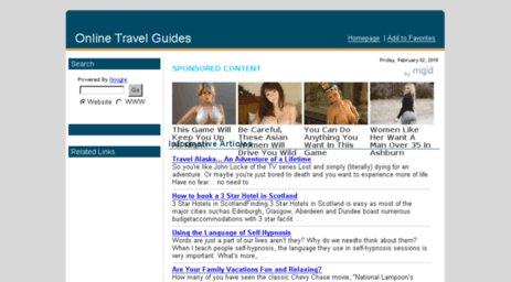 onlinetravelguides.org