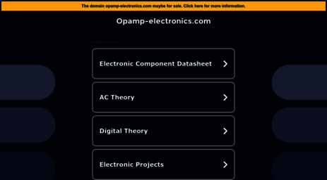 opamp-electronics.com