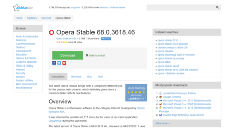 opera-stable.updatestar.com