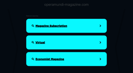 operamundi-magazine.com
