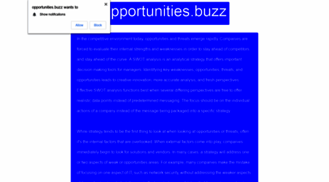opportunities.buzz
