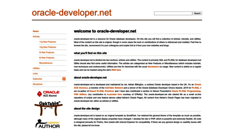 oracle-developer.net