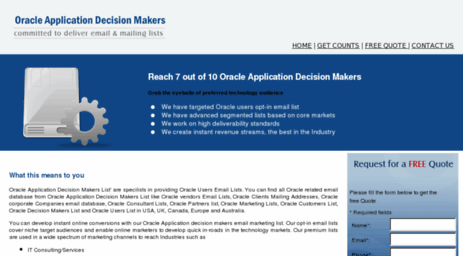 oracleapplicationdecisionmakerslist.com