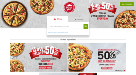 orders.pizzahut.co.in