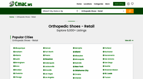 orthopedic-shoe-retailers.cmac.ws