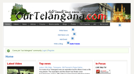 ourtelangana.com