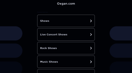 oxgan.com