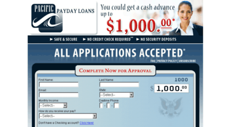 pacificpaydayloans.com